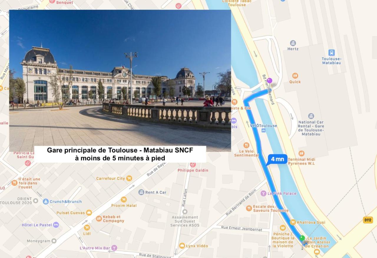Le Bonrepos - Appartement 2 Chambres Clim & Parking Toulouse Exterior photo